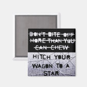 Wagon zu einem Sternmagneten Magnet (Vorderseite/Rückseite)