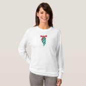 WagsToWish_Mistletoe bolo Merry Kissmas T-Shirt (Vorne ganz)