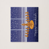 WagsToWishes_Menorah Hunde Puzzle (Vertikal)