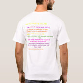 Wagt die Braut! T-Shirt (Rückseite)