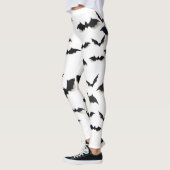 Wagt es, Halloween-Fledermäuse zu tragen Leggings (Links)