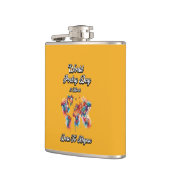 Wagt es, Rhyme zu sein. Weltpoesie-Tag. Flachmann (Links)