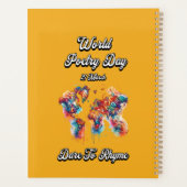 Wagt es, Rhyme zu sein. Weltpoesie-Tag. Planer (Rückseite)