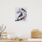 Wagtail Bird Poster (Küche)