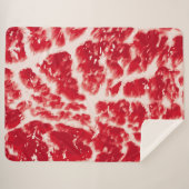 Wagyu Beef Plush Blanket Sherpadecke (Vorderseite (Horizontal))