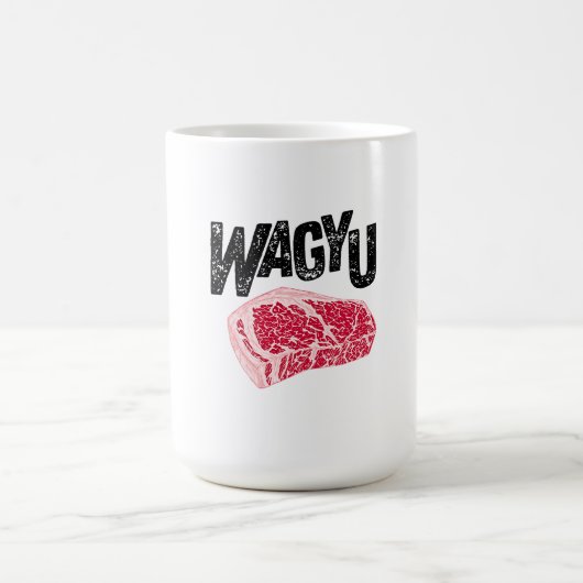 Wagyu Beef Steak - Premium Meover Kaffeetasse (Mittel)