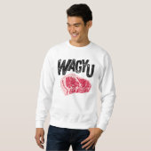 Wagyu Beef Steak - Premium Meover Sweatshirt (Vorne ganz)