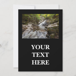 Wahconah Falls Dankeschön Card - Dalton, MA Dankeskarte