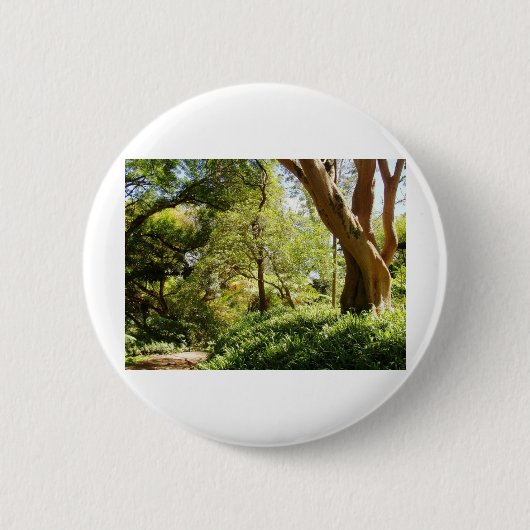 Wahiawa Botanischer Garten Button (Vorderseite)