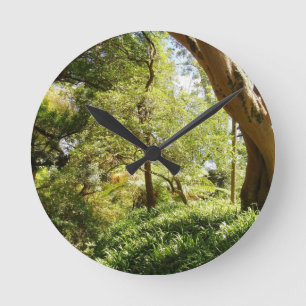 Wahiawa Botanischer Garten Runde Wanduhr