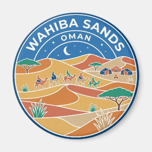 Wahiba-Sande Oman Magnet