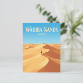 Wahiba-Sande Oman Postkarte (Stehend Vorderseite)
