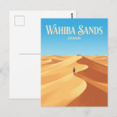 Wahiba-Sande Oman Postkarte (Vorne/Hinten)