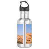 Wahiba Sands Wüste - Oman Edelstahlflasche (Rückseite)
