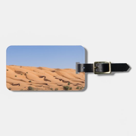 Wahiba Sands Wüste - Oman Gepäckanhänger (Vorderseite horizontal)