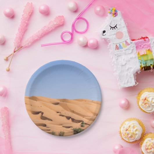 Wahiba Sands Wüste - Oman Pappteller (Party)