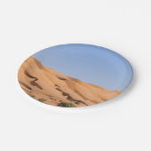 Wahiba Sands Wüste - Oman Pappteller (Schrägansicht)