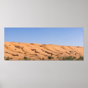 Wahiba Sands Wüste - Oman Poster