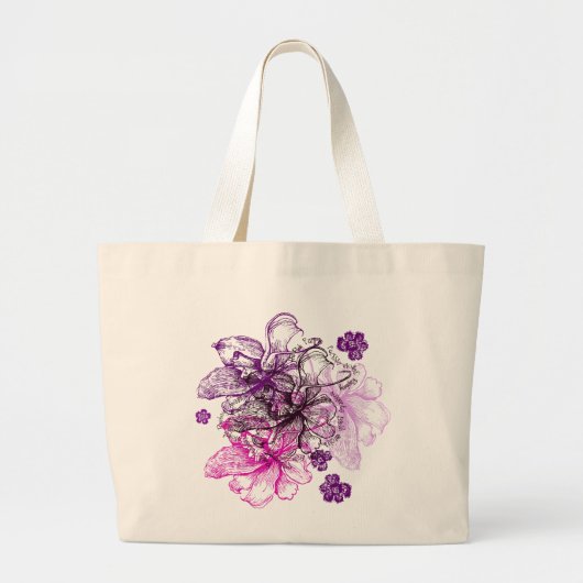 Wahine Lace Hawaiian Orchid Tasche (Vorne)