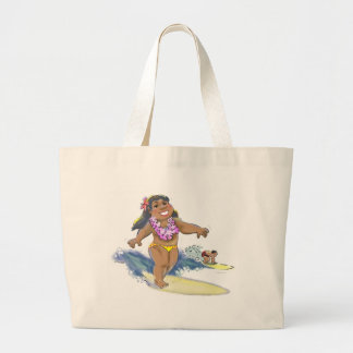 WaHiNe Surfen Jumbo Stoffbeutel