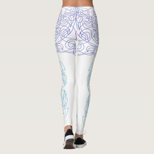 Wahine Toa Leggings (Rückseite)