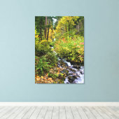 Wahkeena Falls, Columbia River Gorge, Oregon Leinwanddruck (Insitu (Holzboden))