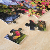 Wahkeena Falls, Columbia River Gorge, Oregon Puzzle (Seite)