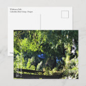 Wahkeena Falls, OR Postkarte (Vorne/Hinten)