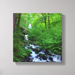 Wahkeena Falls, Oregon Leinwanddruck