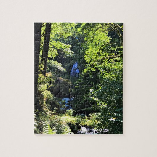 Wahkeena Falls, Oregon Puzzle (Vertikal)