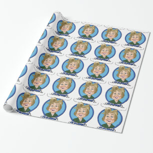 Wahl 2016 Hilary Clinton Geschenkpapier
