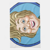 Wahl 2016 Hilary Clinton Küchentuch (Vertikal)