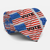 Wahl 2020 Abstimmung Krawatte (Gerollt)