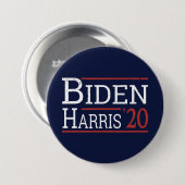 Wahl 2020 - Biden Harris I Button (Vorne & Hinten)
