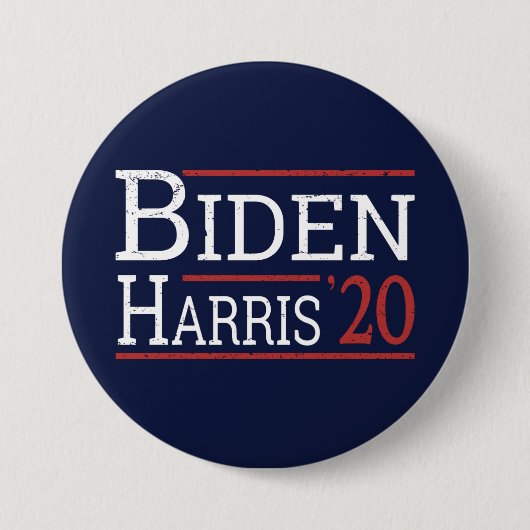 Wahl 2020 - Biden Harris I Button (Vorderseite)