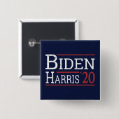 Wahl 2020 - Biden Harris I Button (Vorne & Hinten)