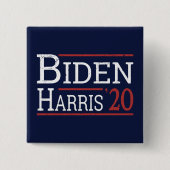 Wahl 2020 - Biden Harris I Button (Vorderseite)
