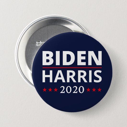 Wahl 2020 - Biden Harris II Button (Vorne & Hinten)