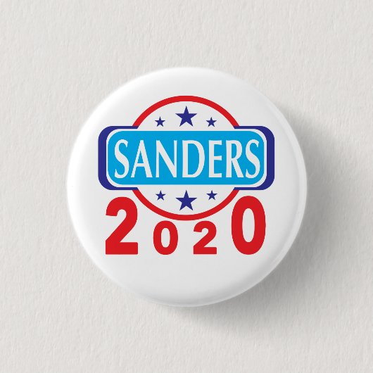 Wahl 2020 in Sanders Button (Vorderseite)