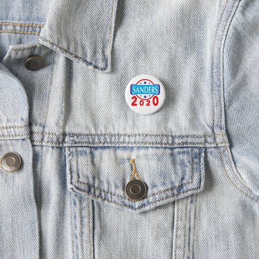 Wahl 2020 in Sanders Button (Beispiel)