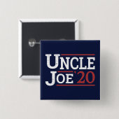Wahl 2020 - Onkel Joe Button (Vorne & Hinten)