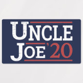Wahl 2020 - Onkel Joe Etiketten (Design 1)