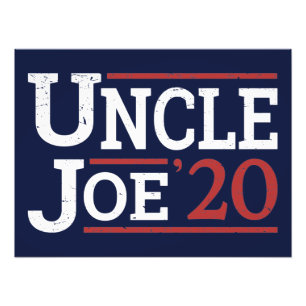 Wahl 2020 - Onkel Joe Fotodruck