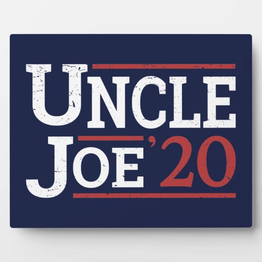 Wahl 2020 - Onkel Joe Fotoplatte (Vorderseite)