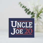 Wahl 2020 - Onkel Joe Postkarte (Stehend Vorderseite)