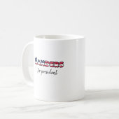 Wahl 2020 Sanders zum Präsidenten Kaffeetasse (Vorderseite Links)