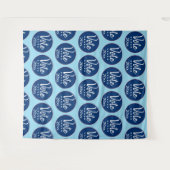 Wahl 2022 Wahl Fünf Sterne Blau Nichtparteiisch Wandteppich (Vorderseite (Horizontal))