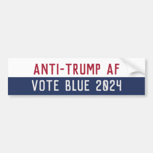 Wahl 2024 Anti Trump AF Biden Harris Autoaufkleber