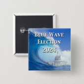 Wahl 2024 button (Vorne & Hinten)