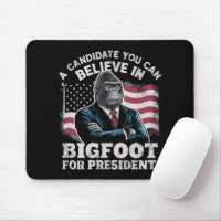 Wahl 2024 Funny Vote Sasquatch USA